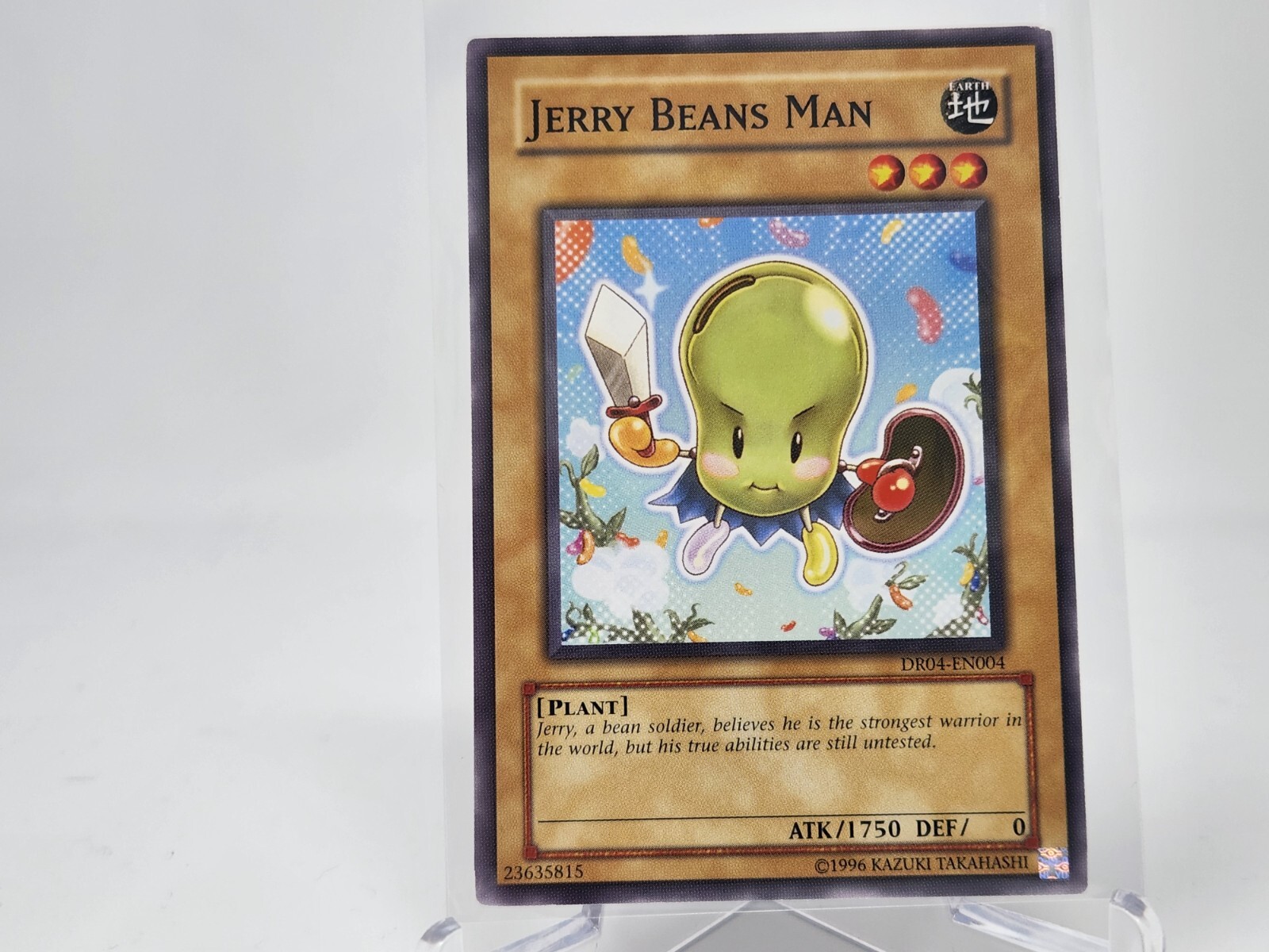Jerry Beans Man DR04-EN004 YuGiOh Dark Revelation Volume 4 trading card — raw and PSA graded price guide