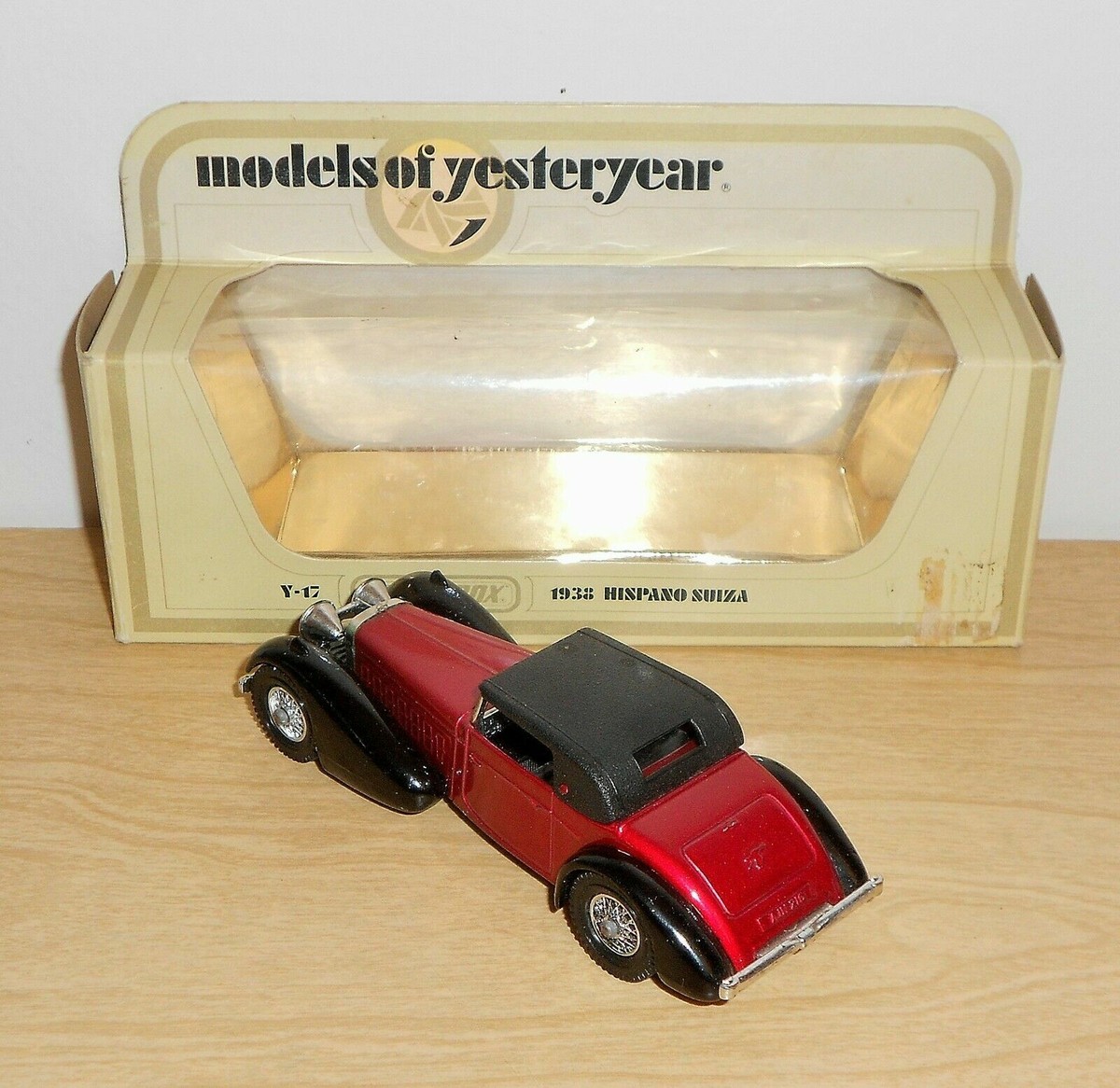 Matchbox MODELS OF YESTERYEAR Y17-1.1 1938 HISPANO SUIZA | eBay
