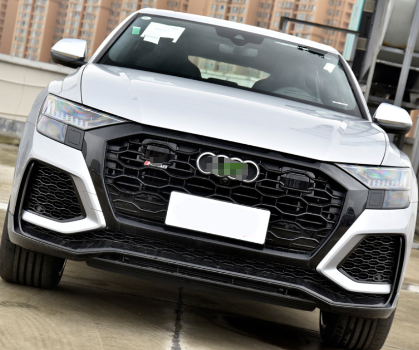 For Audi Q8 RSQ8 Front bumper Black Mesh Grill Grille eBay