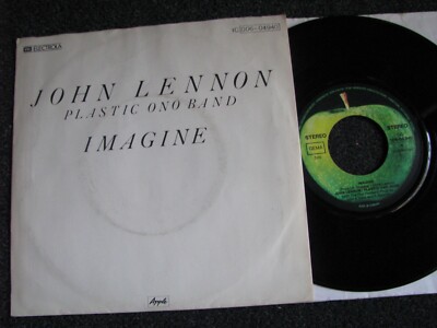 John Lennon Plastic Ono Band Imagine UK盤 1971 JOHN LENNON PLASTIC ONO BAND IMAGINE 12
