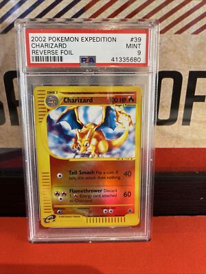 【PSA9】リザードン リバースホロ Pokemon PSA 9 Charizard Reverse Holo Expedition Set 39/165 MINT | eBay