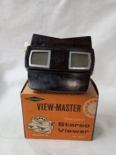 Boxed Sawyer's Vintage view-master Stereo Viewer Model G No. 2014 Made In USA