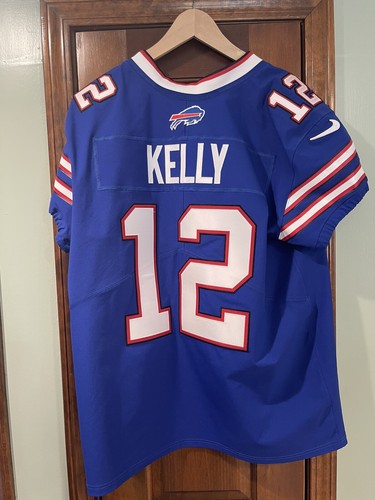 Buffalo Bills Nike Jim Kelly #12 Pro Authentic Vapor Elite Jersey Size 48 - Picture 20 of 22