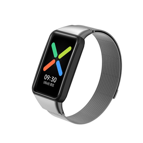 For Oppo Watch Free NFC Stainless Metal Milanese Bracelet Wristband Strap - Picture 12 of 17