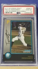 Travis Swaggerty - 2018 Bowman Chrome Draft 20th Anniversary   PSA 10  