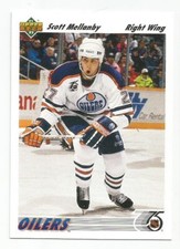 SCOTT MELLANBY 1991-92 UPPER DECK CARD NEAR MINT CONDITION