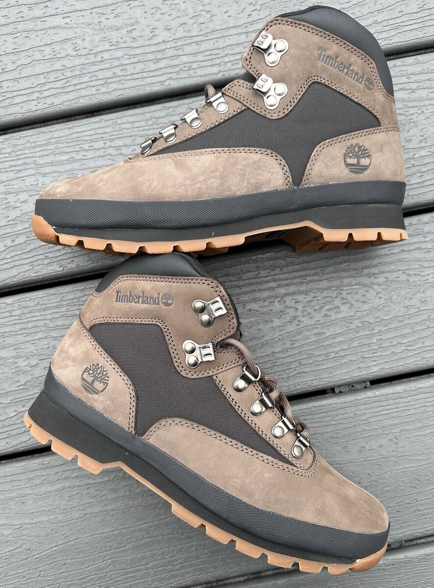 Timberland Euro Hiker Mid Lace Boot MD Brown Nubuck W BE Timberland Euro Hiker Mid Lace Boot MD Brown Nubuck W BE