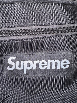 Supreme Waist Bag SS18 Black W/ Verification✓ | eBay