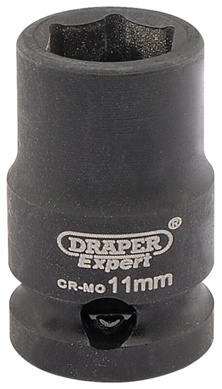 Draper Expert 11mm 1cm Square Drive Hi-Torq 6 Punto Impact Presa
