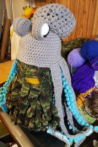 Crochet Octopus Hat. Handmade each 