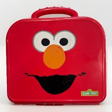 Sesame Street Elmo On The Go Alphabet Letters Red Carrying Case Hasbro COMPLETE
