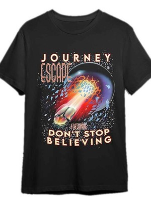 Journey Escape Don't Stop Believing T-Shirt 341509 funny Men'S Short S