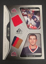 2006-07 SP Game Used Edition - Authentic Fabrics Dual Pascal Leclaire, Ty...