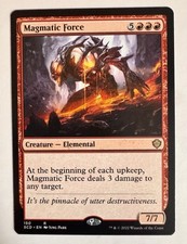 Magmatic Force MTG Magic the Gathering Card NM Near Mint Starter Commander SCD
