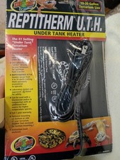 ZOO MED REPTITHERM UNDER TANK HEATER 10-12 GAL NEW SEALED