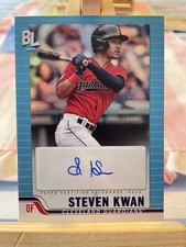 Topps 2023 Big League Steven Kwan Guardians Autograph Insert #BLA-KWN