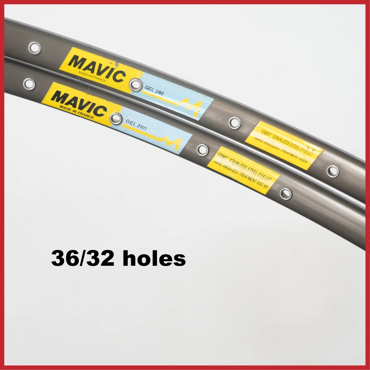 Jante Tubulaire Mavic Sport – 36 Trous – Vélo Course Occasion