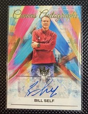 2025-26 Panini Court Kings Canvas Autographs Bill Self Auto /35 #CA-SEL
