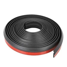 X AUTOHAUX 4m x 23mm Universal Car Z Shape Rubber Weather Waterproof Strip 