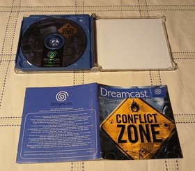 Conflict Zone DREAMCAST Pal Complete No Shenmue Resident Evil Code Veronica PS5✨