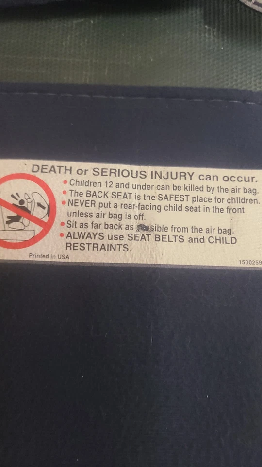 1994-1999 Silverado Sierra C1500 K1500 Sun Visors Sunvisora BLUE LH RH Pair - Image 2 of 4
