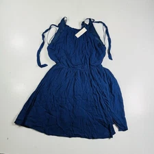 Blue Rain Francesca’s Dress Blue Sleeveless Women’s Size Small Brand New