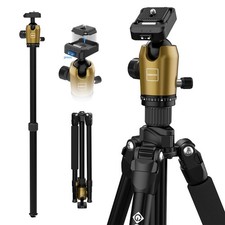 73-Inch Tripod - Lightweight DSLR Tripod with 360 Ball Head Quick Release ...