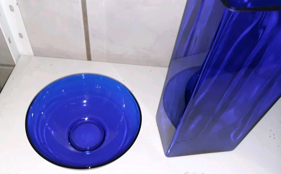 Kobalt blau Vase - Bild 3 von 4