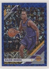 2019-20 Panini Donruss Optic Blue Velocity Prizm Rajon Rondo #100 1u6