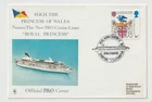 15/11/1984 UK GB Cover - Royal Naming Ceremony  "Royal Princess" New P&O Cruise