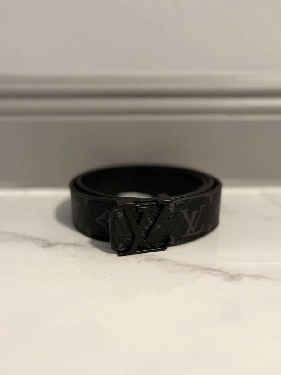 LOUIS VUITTON ブラックベルト 105cm Louis Vuitton Black Belts for Men for sale | eBay