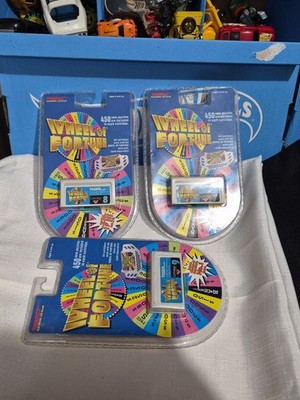 Wheel Of Fortune Game Cartilage By Tiger #9,#7,# 8 Lot Of 3