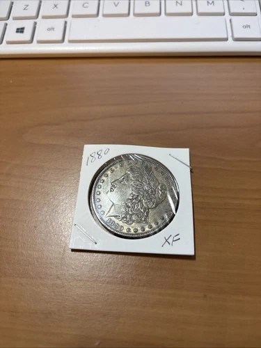 1880 MORGAN SILVER DOLLAR  XF