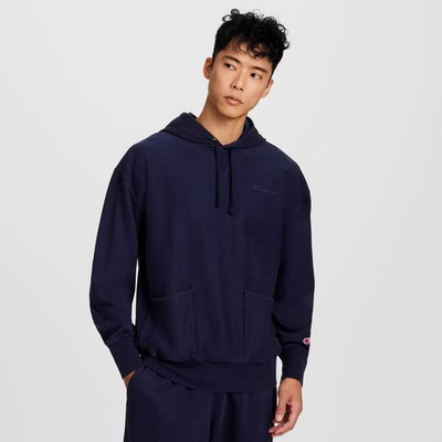 Champion Men Washed Hoodie