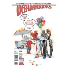 Web Warriors #6 Marvel comics NM+ Full description below [k"