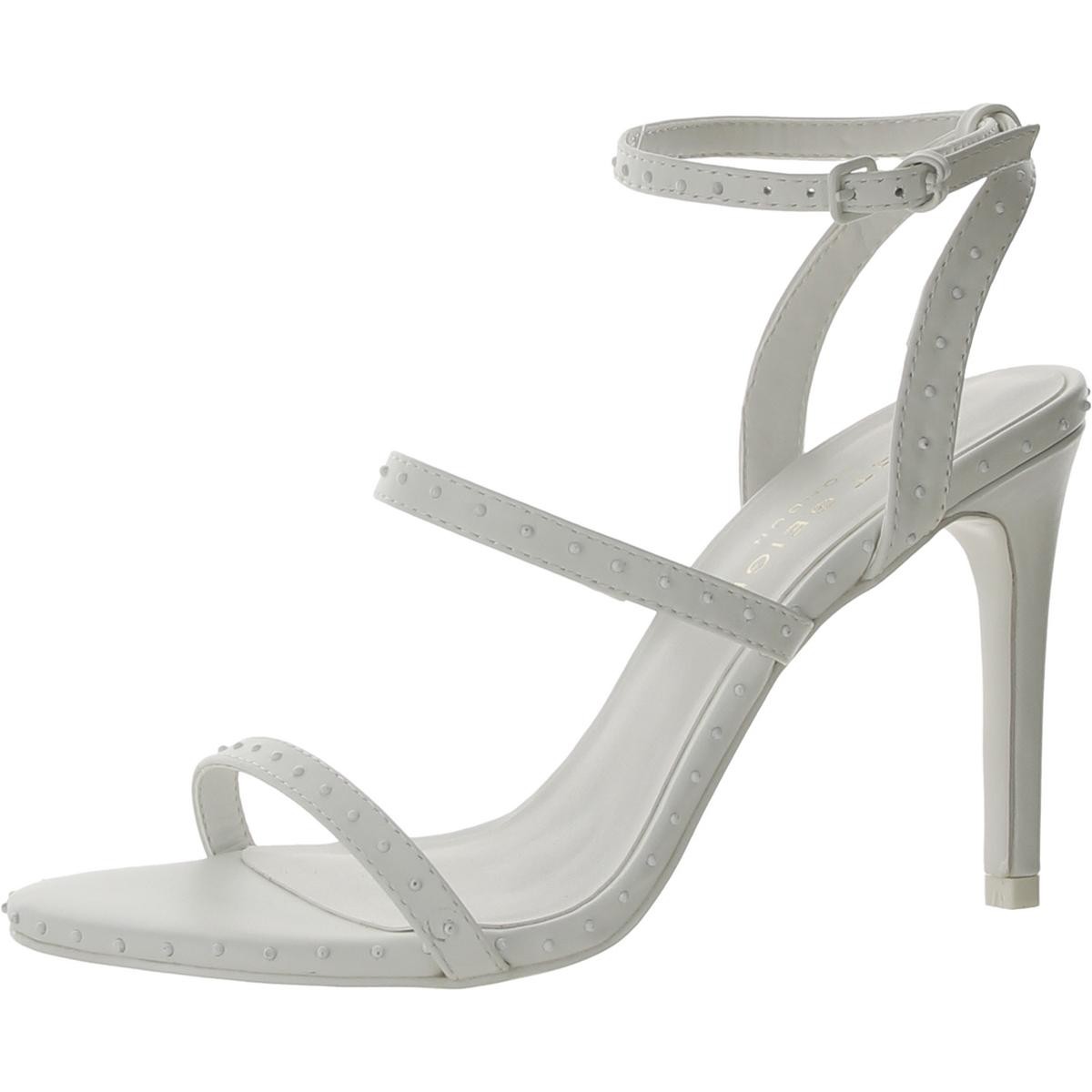 Kurt Geiger, Лондон, женские туфли Portia Drench на белом каблуке, 40,5 Средний (B,M), BHFO 3356