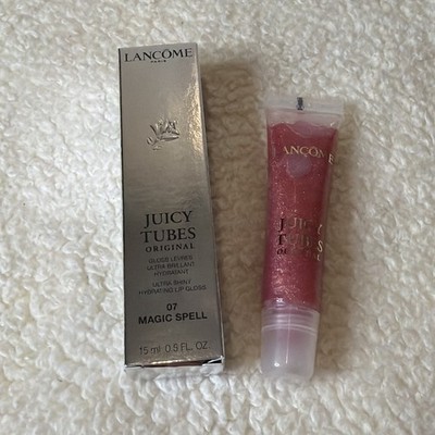 Lancôme Juicy Tubes Original Lip Gloss 07 Magic Spell Pink Hydrating NEW IN BOX