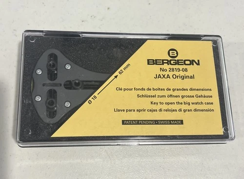Bergeon 2819-08 Case Back Opener Swiss Made Authentic 