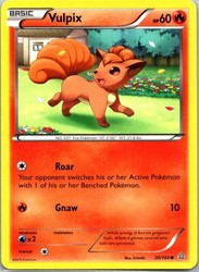 Vulpix 20/160 Primal Clash Reverse Holo