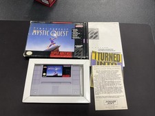 Final Fantasy Mystic Quest SNES Super Nintendo authentic NO MAP/MANUAL Tested