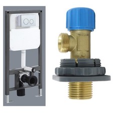 Pour Geberit Vanne d'angle pour citerne de toilette pi??ces de rechange laiton m