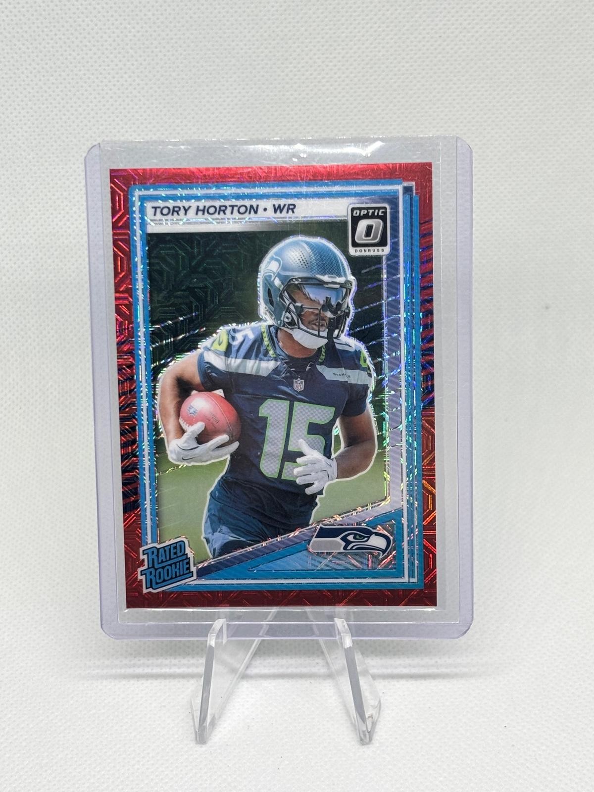 Tory Horton Panini Donruss #388 Preview Red Pandora Optic
