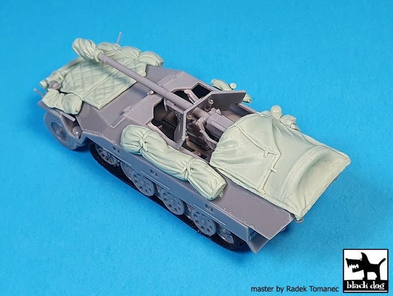 Set accessori Black Dog T72169 per Sd.Kfz 251/22 foto 6