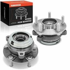 A-Premium 2 x Front Wheel Bearing and Hub Assembly with 5-Lug Compatible with Ni