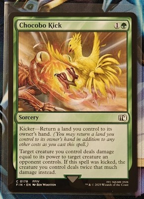 Chocobo Kick - FIN-178 - Common - NM - MTG - Englisch - Final Fantasy