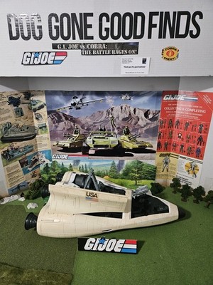Gi Joe ARAH Cobra-1987 Defiant Space Shuttle Incomplete Parts Or Repair