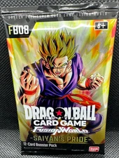 Dragon Ball Super Card Game TCG Fusion World FB08 Saiyan's Pride Booster Pack