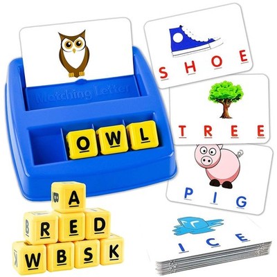 Interactive Matching Letter Game for Preschoolers   Boosts Word Skills & Memory