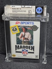 Sega Genesis John Madden NFL 94 LIMITED EDITION Wata 9.4 B+ New Sealed Football