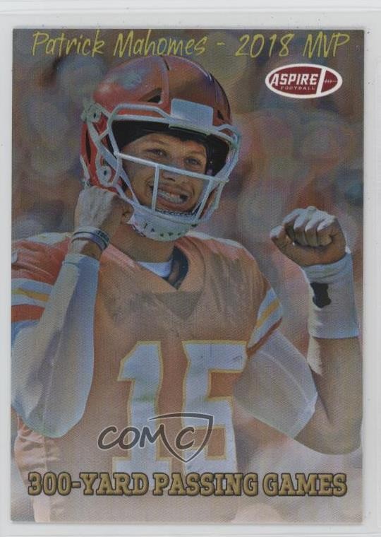 2019 Sage Hit Premier Draft Aspire Patrick Mahomes 2018 MVP Gold #ASP-3 0a6